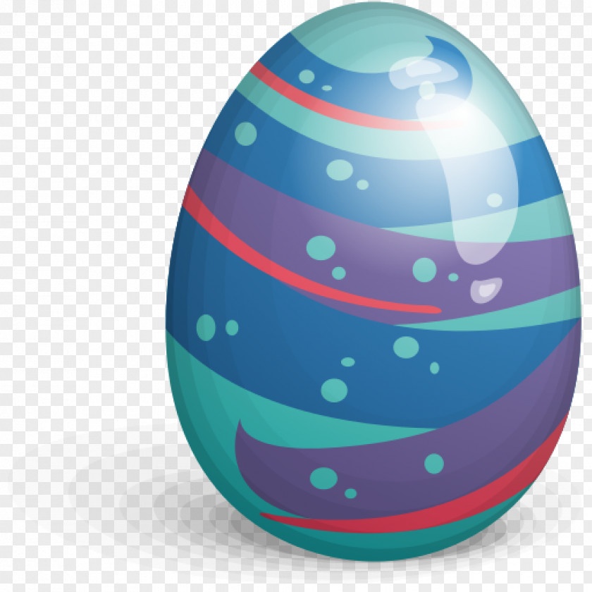Easter Red Egg Clip Art PNG