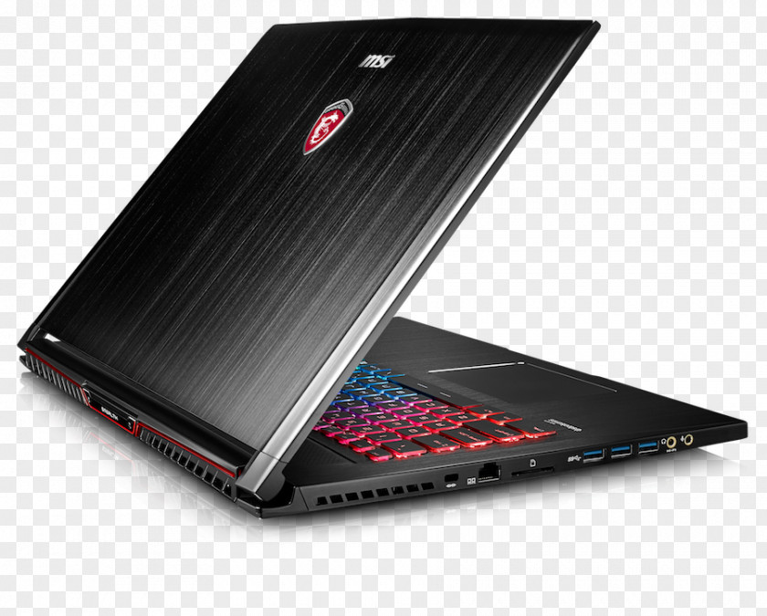 Laptop Kaby Lake Intel Core I7 MSI GS73VR Stealth Pro PNG