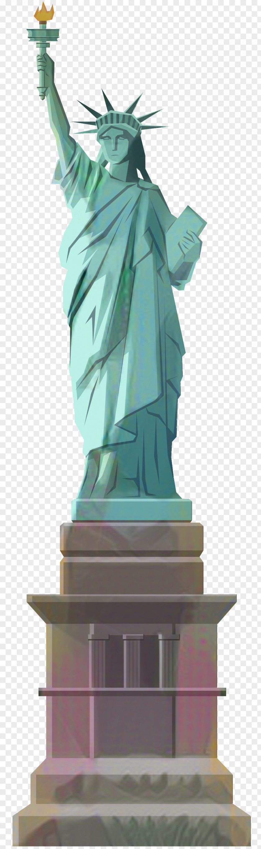 Statue Of Liberty National Monument Sculpture Drawing Clip Art PNG