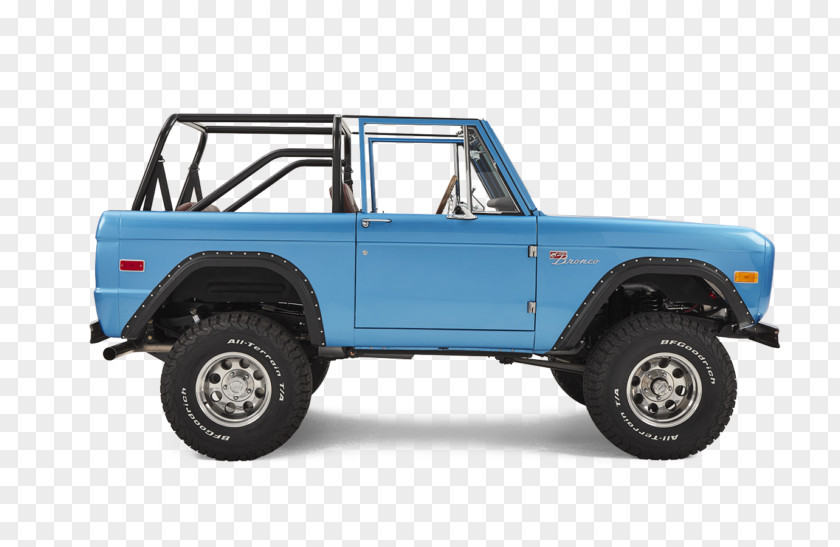 Jeep Ford Bronco Off-roading Off-road Vehicle Car PNG