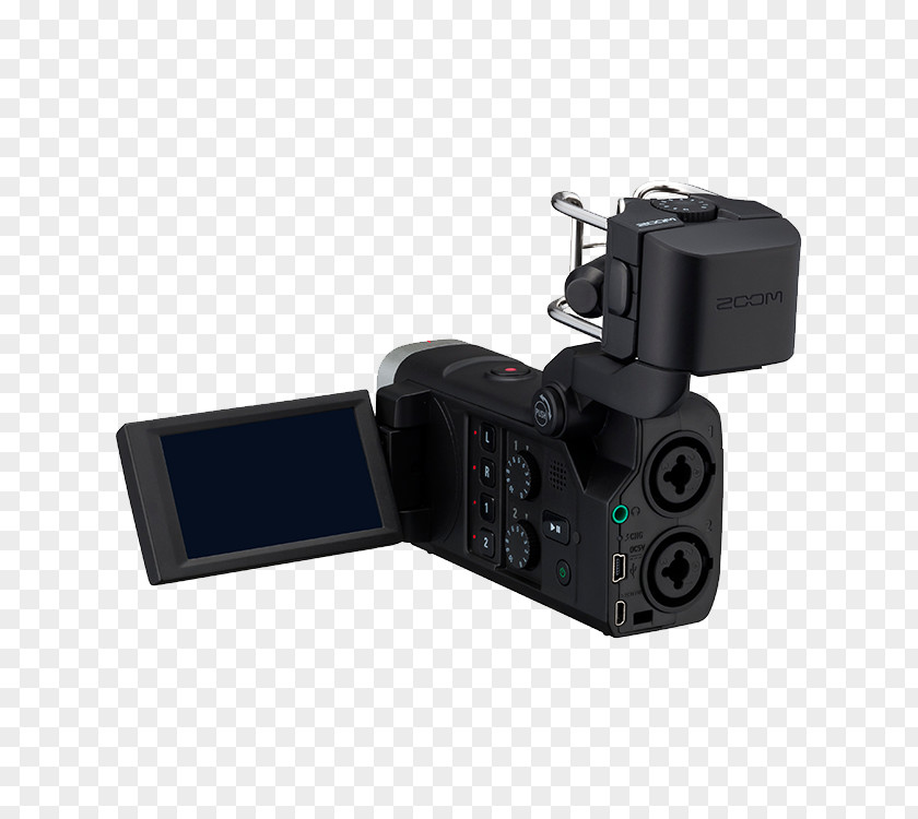 Microphone Zoom Q8 High-definition Video Cameras Sound PNG
