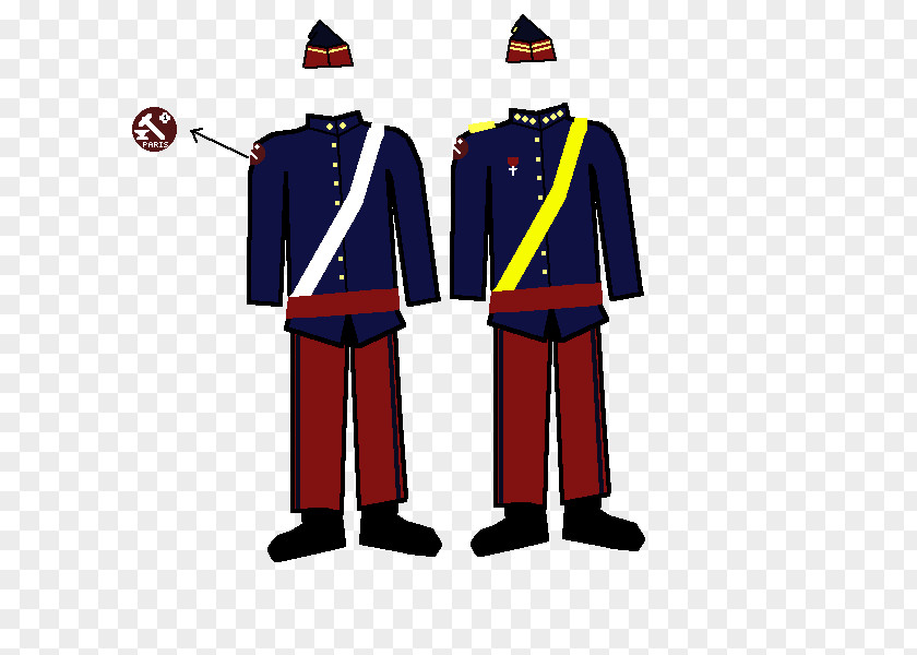 Military Uniform Workwear Flag Cartoon PNG