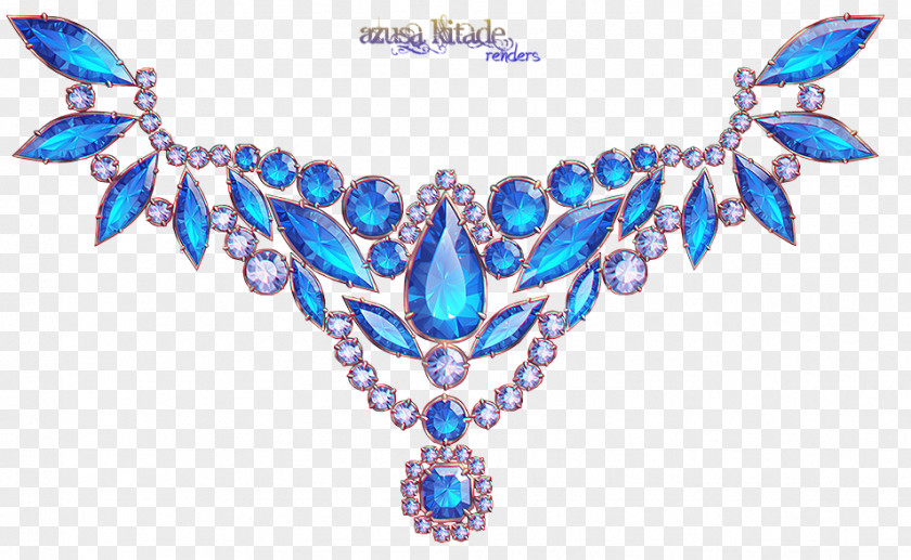 Necklace Sword Art Online: Code Register Turquoise Image PNG