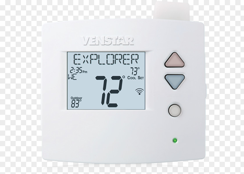 Programmable Thermostat HVAC Heat Pump Smart PNG