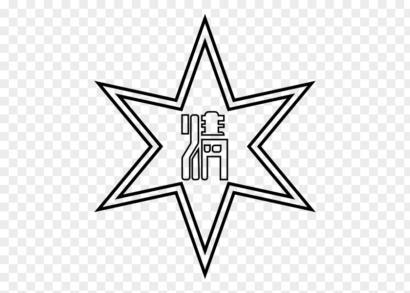 Shimizu Hexagon Star Snowflake PNG