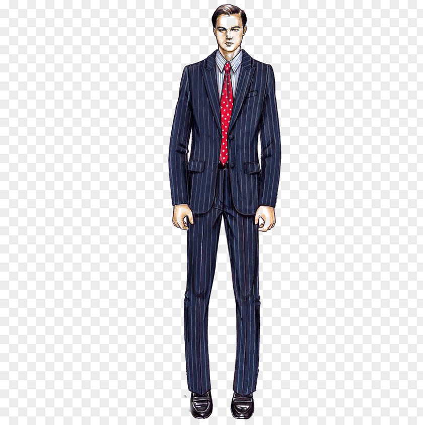 Striped Suit Wall Street Costume Designer Armani PNG