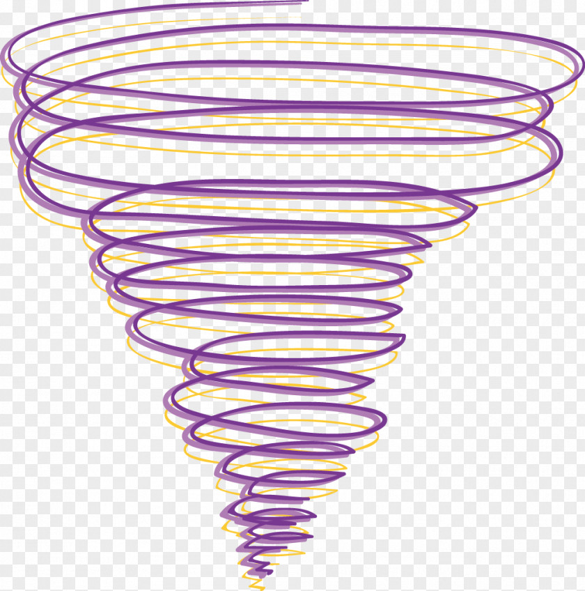 Tornado Euclidean Vector Brush Icon PNG