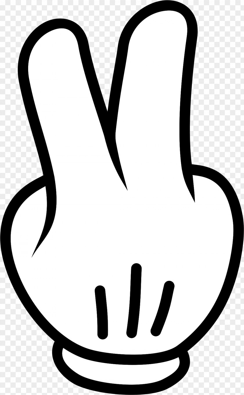 V Sign Clip Art PNG