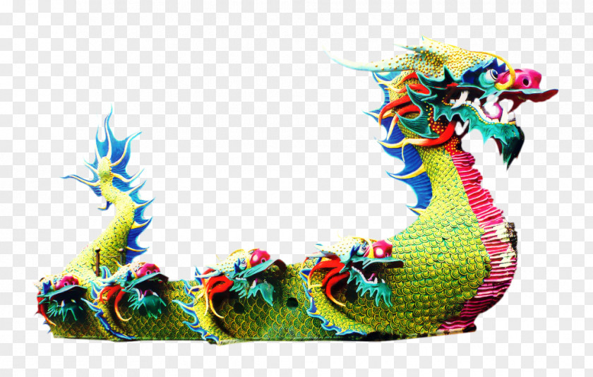 Vehicle Dragon Boat Cartoon PNG