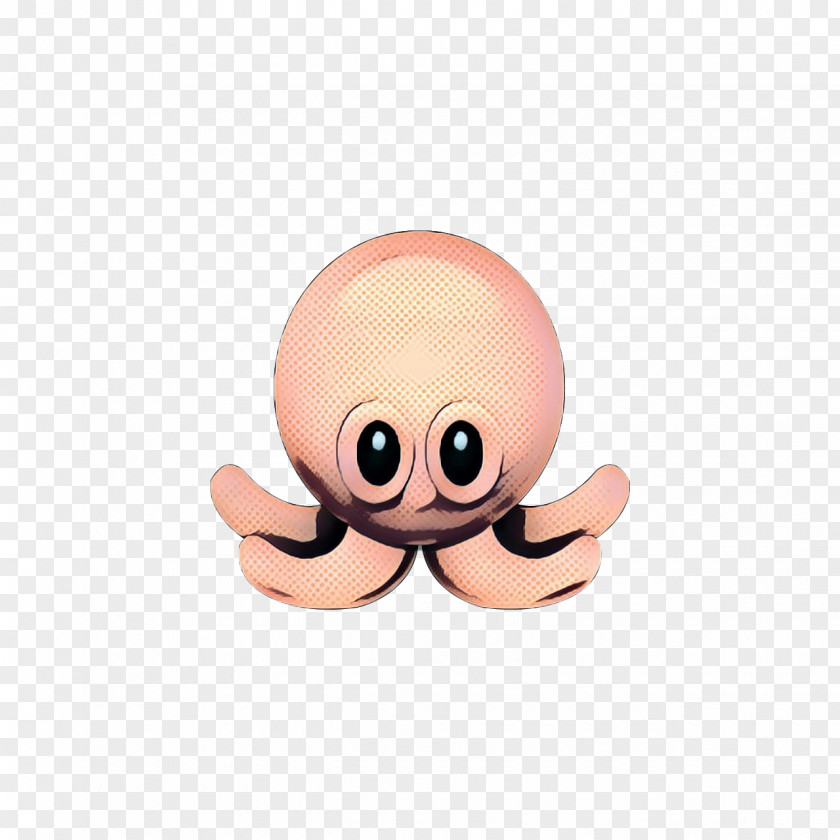 Animal Figure Smile Octopus Cartoon PNG