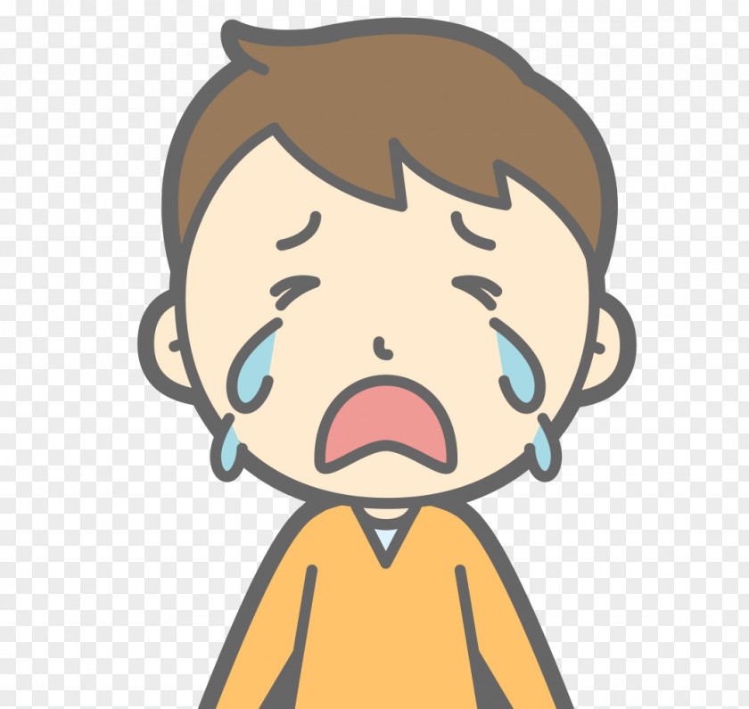 Conjugal The Crying Boy Emoticon Clip Art PNG