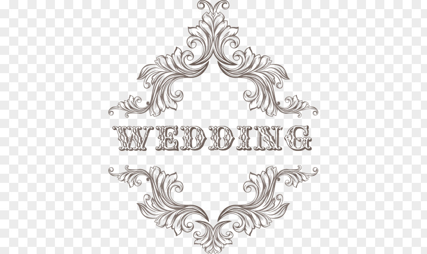 Fashion Vector Wedding Invitation Clip Art PNG