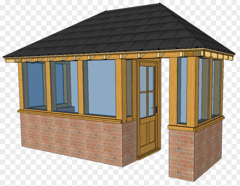 Porch Hip Roof Shed Timber Truss PNG