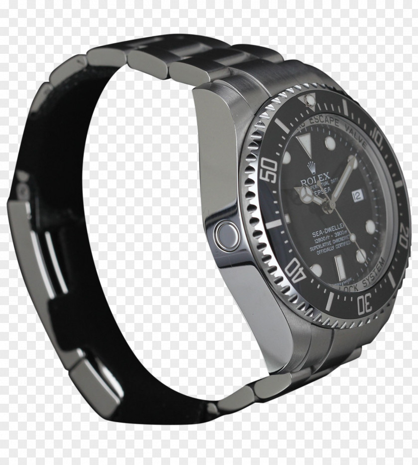 Rolex Sea Dweller Silver Watch Strap PNG