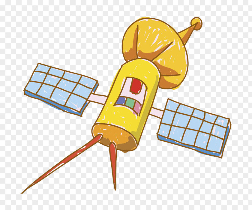 Space Satellite Clip Art PNG