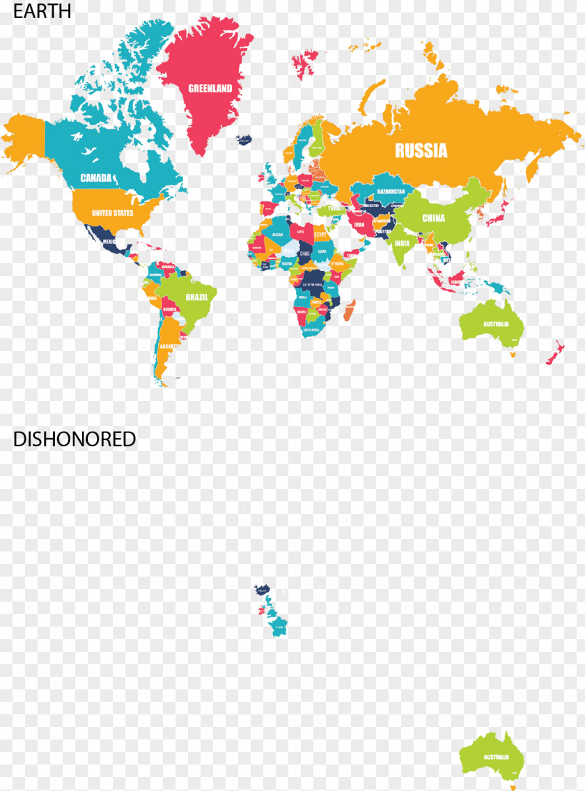 World Map Collection Geography PNG