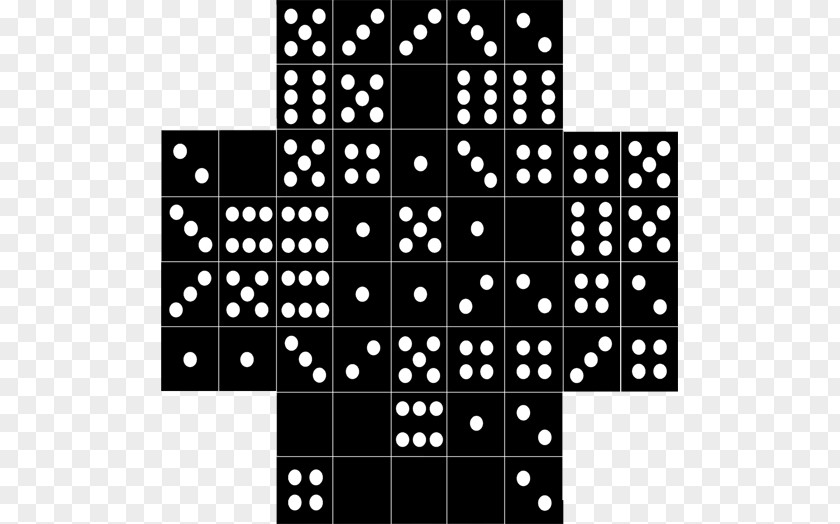 Dominoes Dice Line Point Angle Font PNG