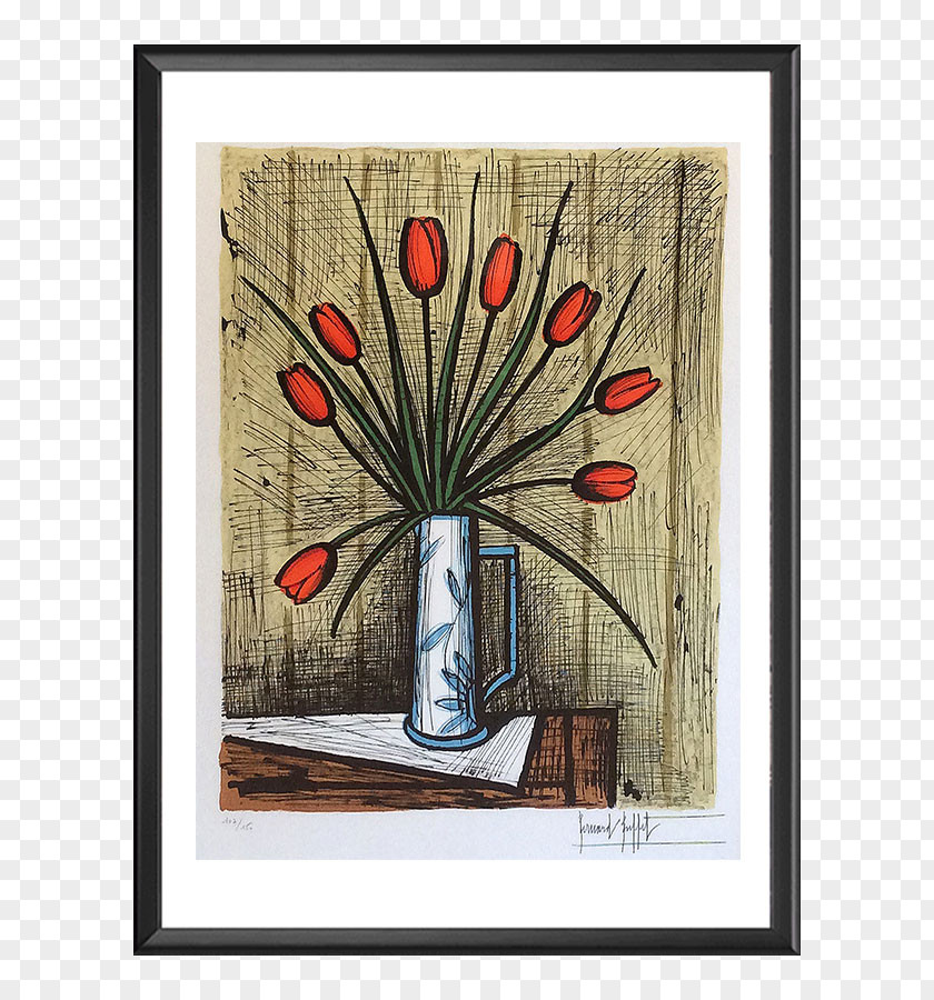Flower Printmaking Art Painting Lithography PNG