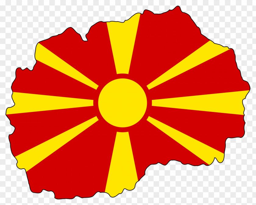 Pennant Flag Of The Republic Macedonia Naming Dispute Socialist PNG