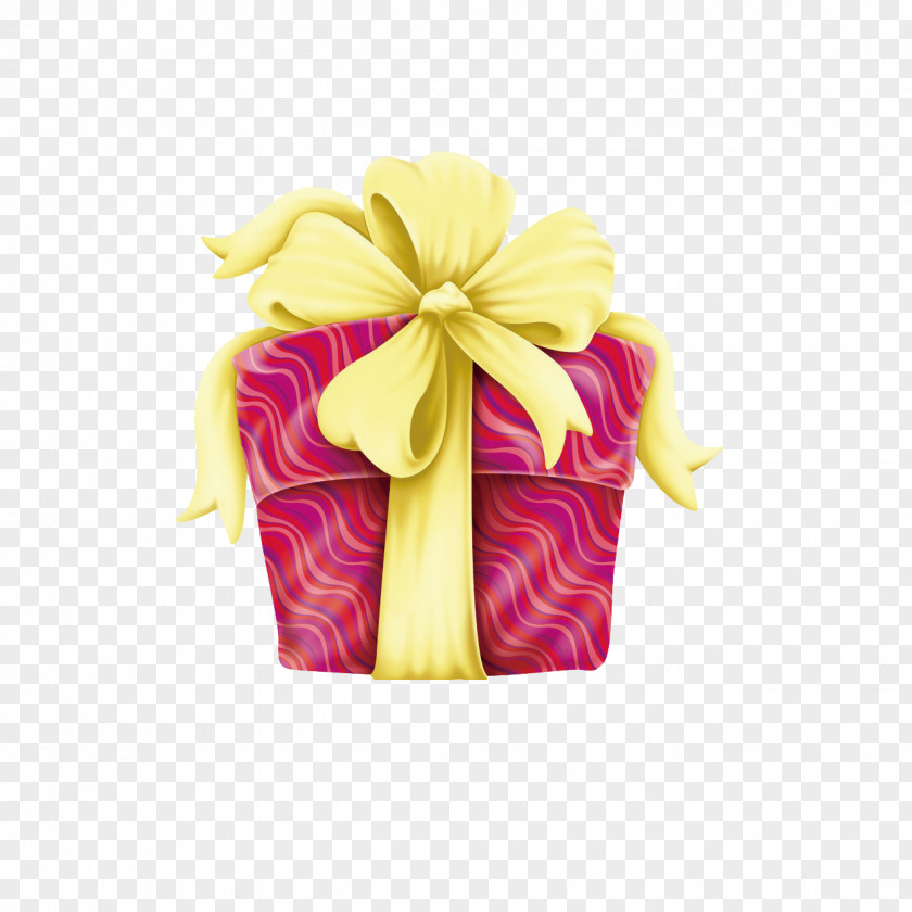 Red Gift Bow Birthday Clip Art PNG