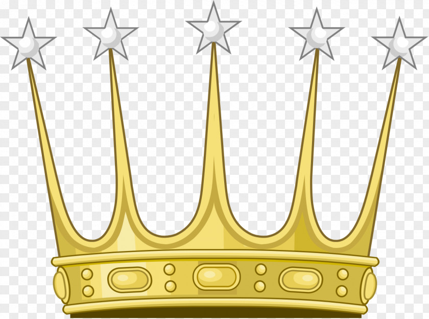 Silver Crown Eastern Corona Celestial Heraldry PNG