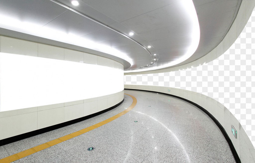 Subway Tunnel Material Glass Tire Angle PNG