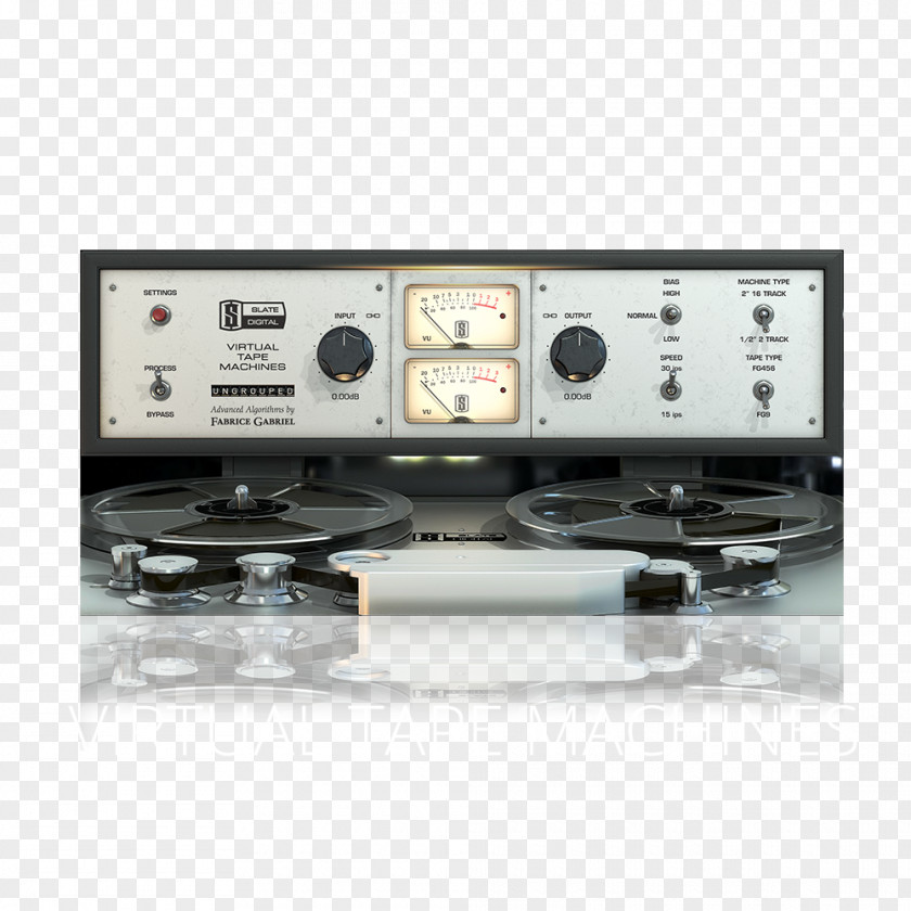 Virtual Machine Tape Recorder Audio Mastering Dynamic Range Compression Digital Recording Mixing PNG
