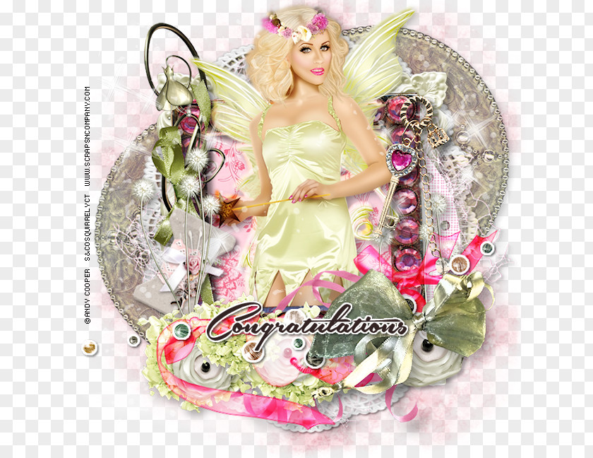 Beautiful Spring Fairy Barbie PNG