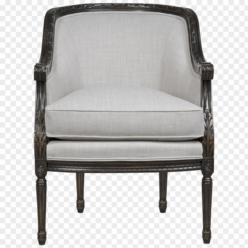 Club Chair Fauteuil Louis XVI Style Dossier Assise PNG