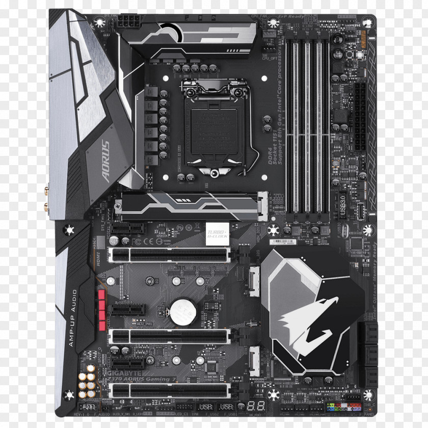 Intel LGA 1151 Motherboard Gigabyte Technology Coffee Lake PNG