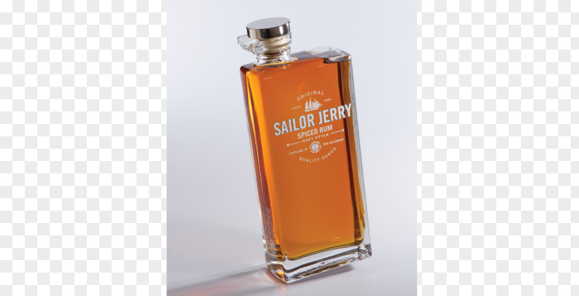 Sailor Jerry Liqueur Glass Bottle Whiskey PNG