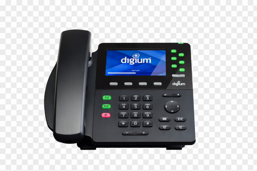 Voip DIGIUM Phone Sip With Hd Voice VoIP Over IP Business Telephone System PNG