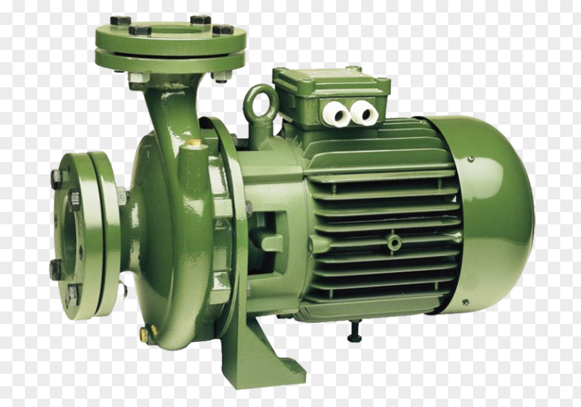 Centrifugal Pump Impeller Water Supply Electric Motor PNG