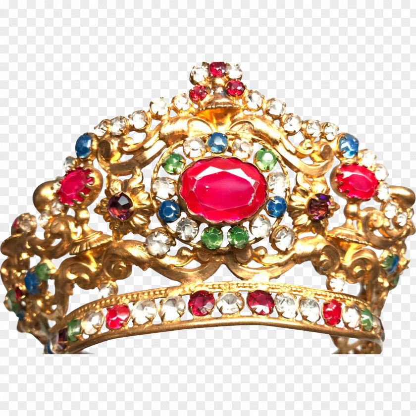 Diadem Clothing Accessories Jewellery Headpiece Gemstone Brooch PNG