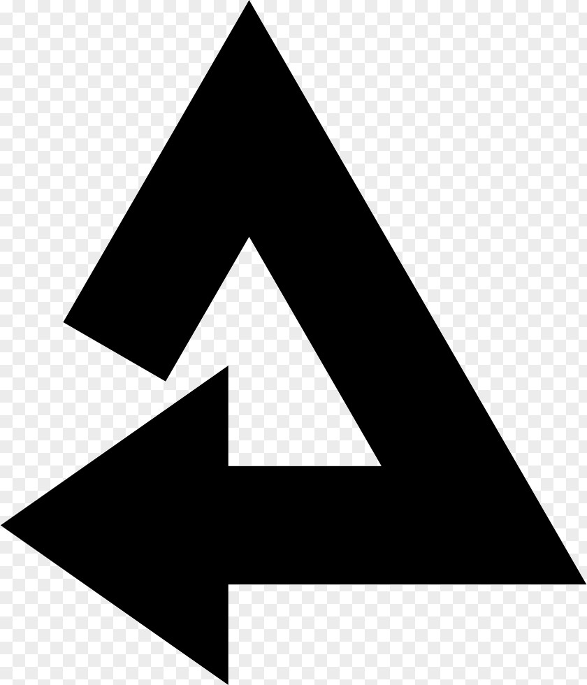 Symbol Arrow Triangle PNG