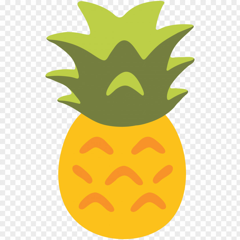 Pineapple Upside-down Cake Emojipedia Sticker PNG