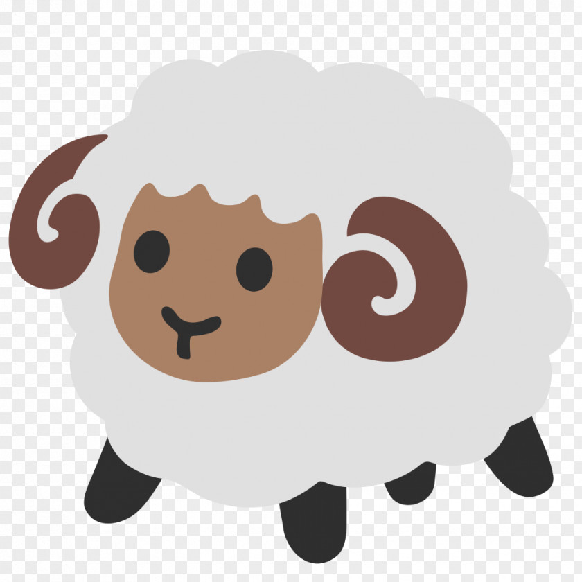 Sheep Emoji Noto Fonts Ideogram Web Page PNG