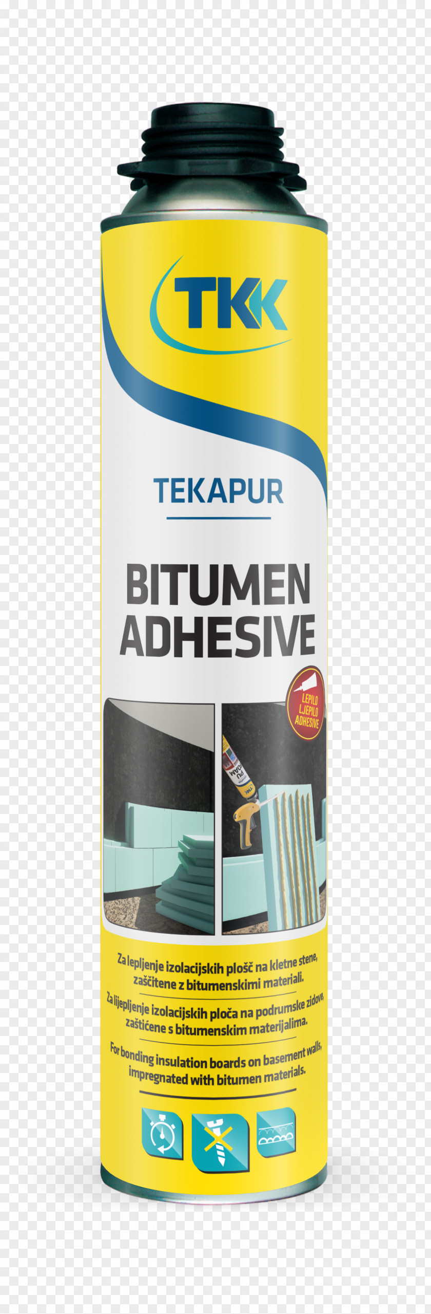 Bitumen Fogskum Foam Sealant Adhesive Aerosol Spray PNG