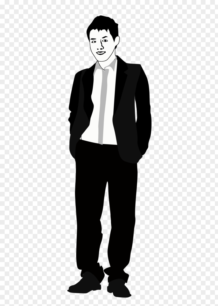 Businessman Vector Formal Wear Suit Tuxedo Sleeve Necktie PNG