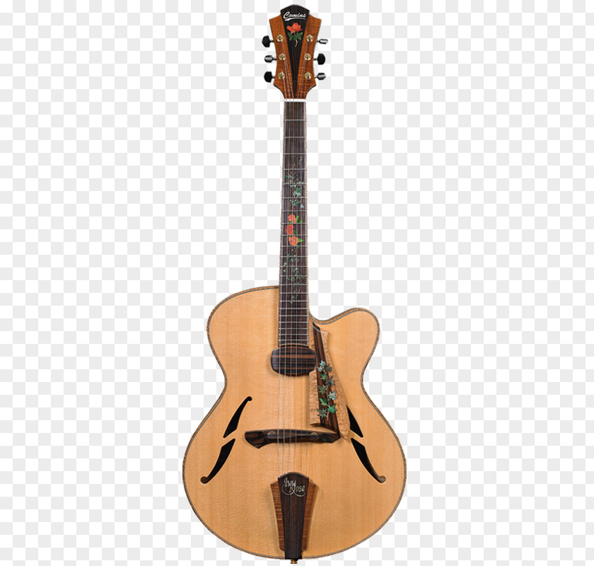Rose Ivy Acoustic Guitar Ukulele Bass Tiple Cuatro PNG
