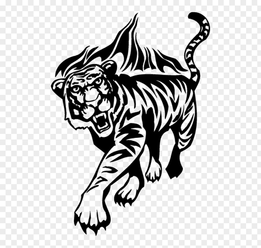 Tiger Lion Flame Clip Art PNG