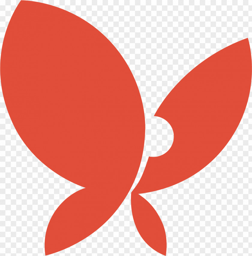 Butterfly Leaf Cafe Logo PNG