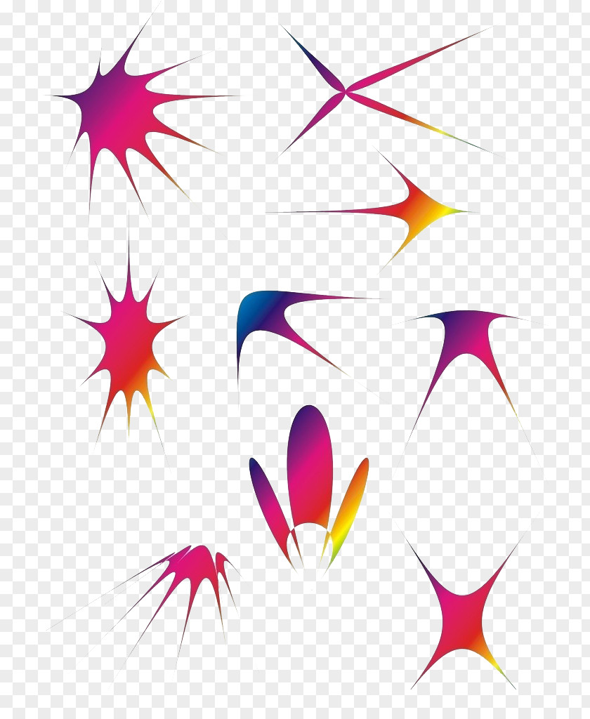 Colorful Rendering Clip Art PNG