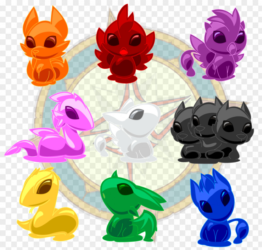 Dragon Paint Plastic Flower Character Clip Art PNG