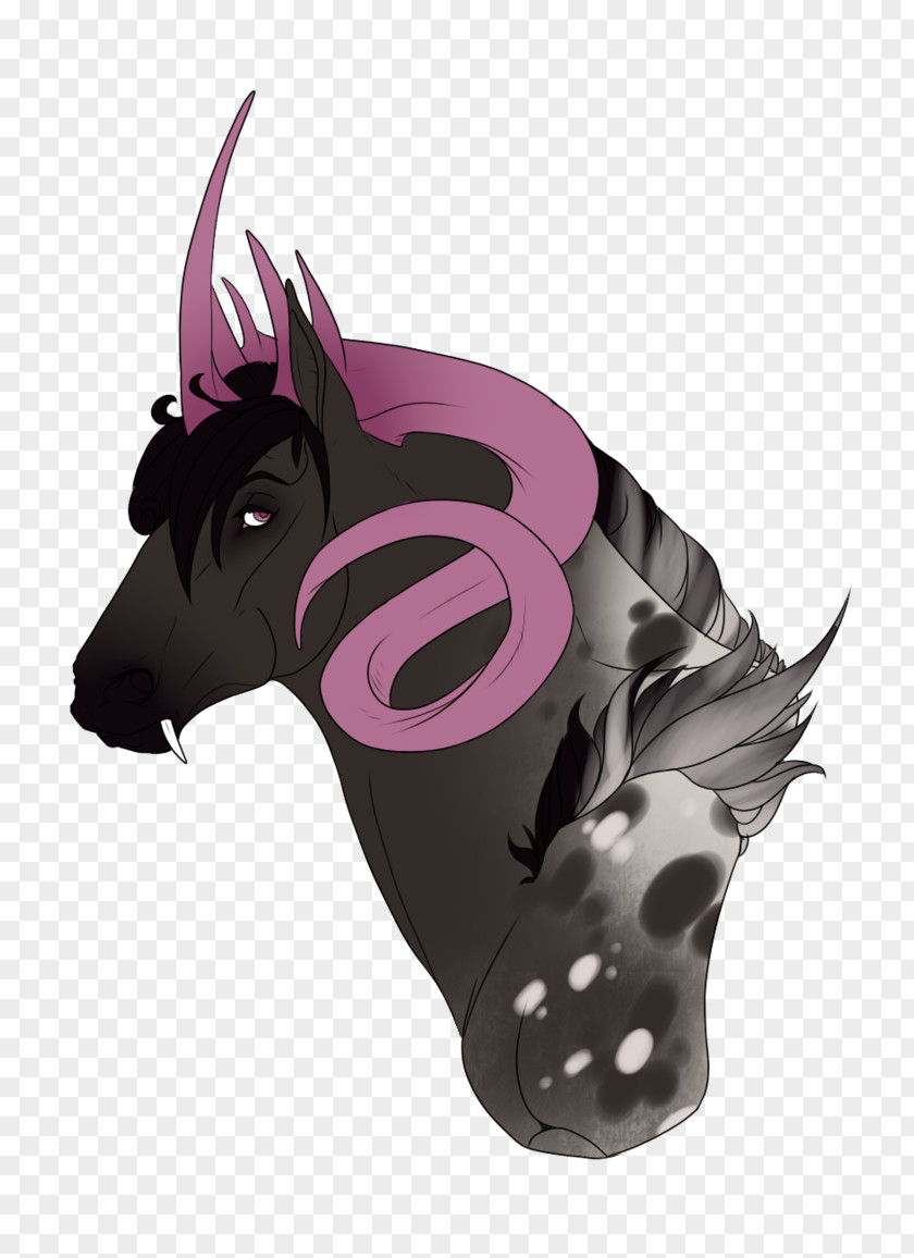 Lilac Horse Snout Cartoon Carnivora PNG