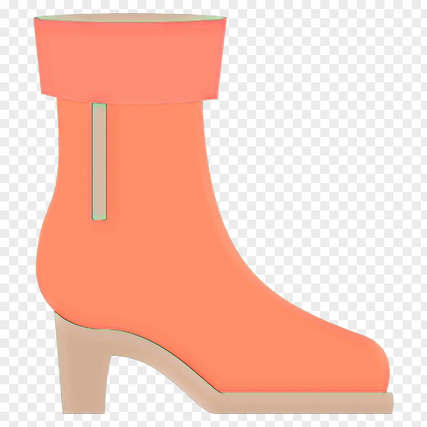 Peach High Heels Pink Background PNG
