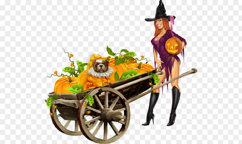 Pumpkin Halloween Clip Art PNG