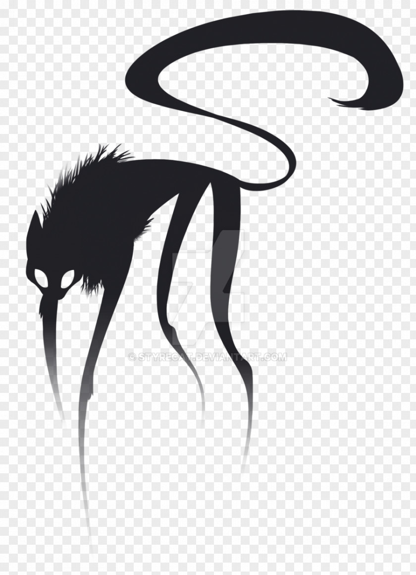 Silhouette Carnivora Black Clip Art PNG