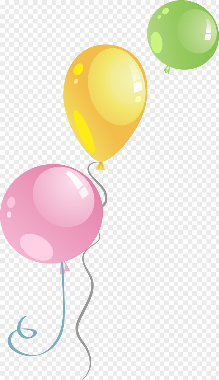 Vector Colorful Balloons Balloon Euclidean Clip Art PNG