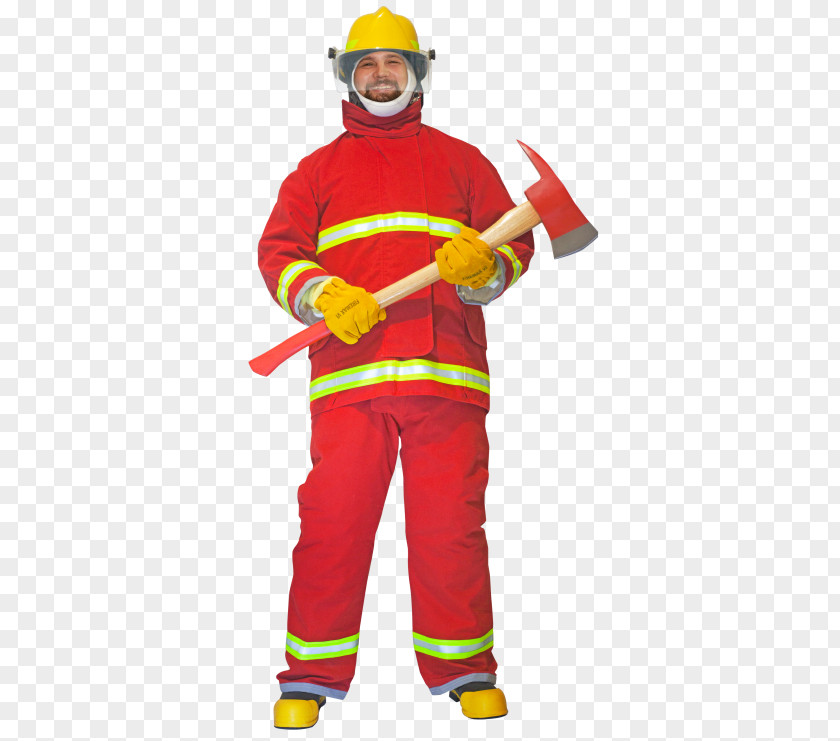 Bombero Firefighter Costume Clothing Suit PNG